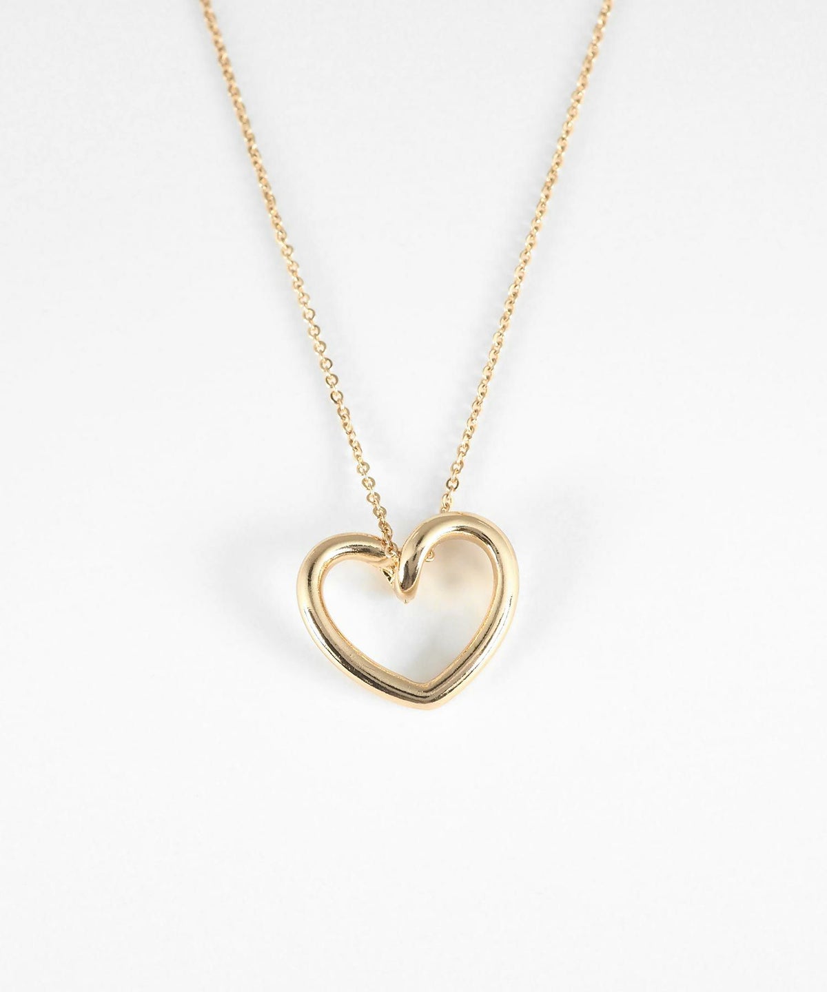 ハートフレームマグネットネックレス