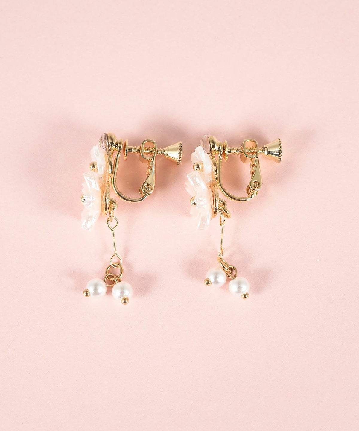 SAKURAパールイヤリング