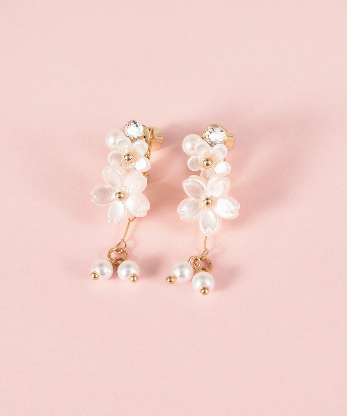 SAKURAパールイヤリング