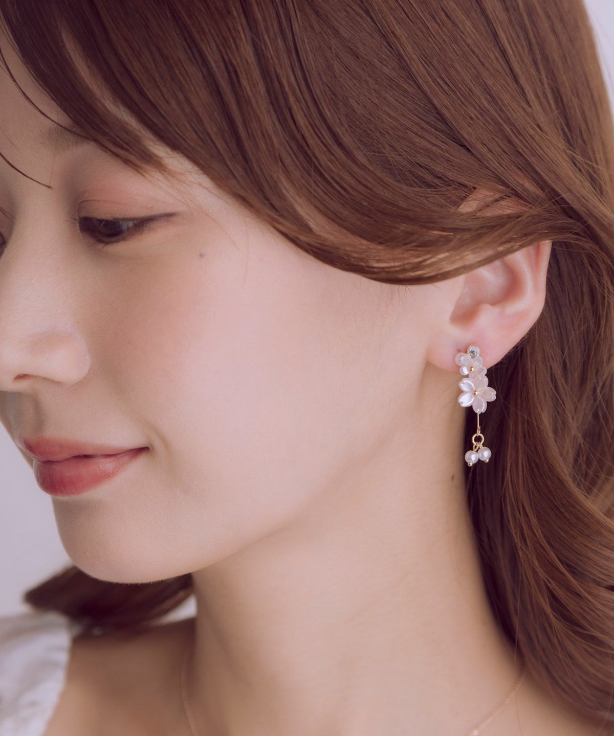 サクラパールイヤリング