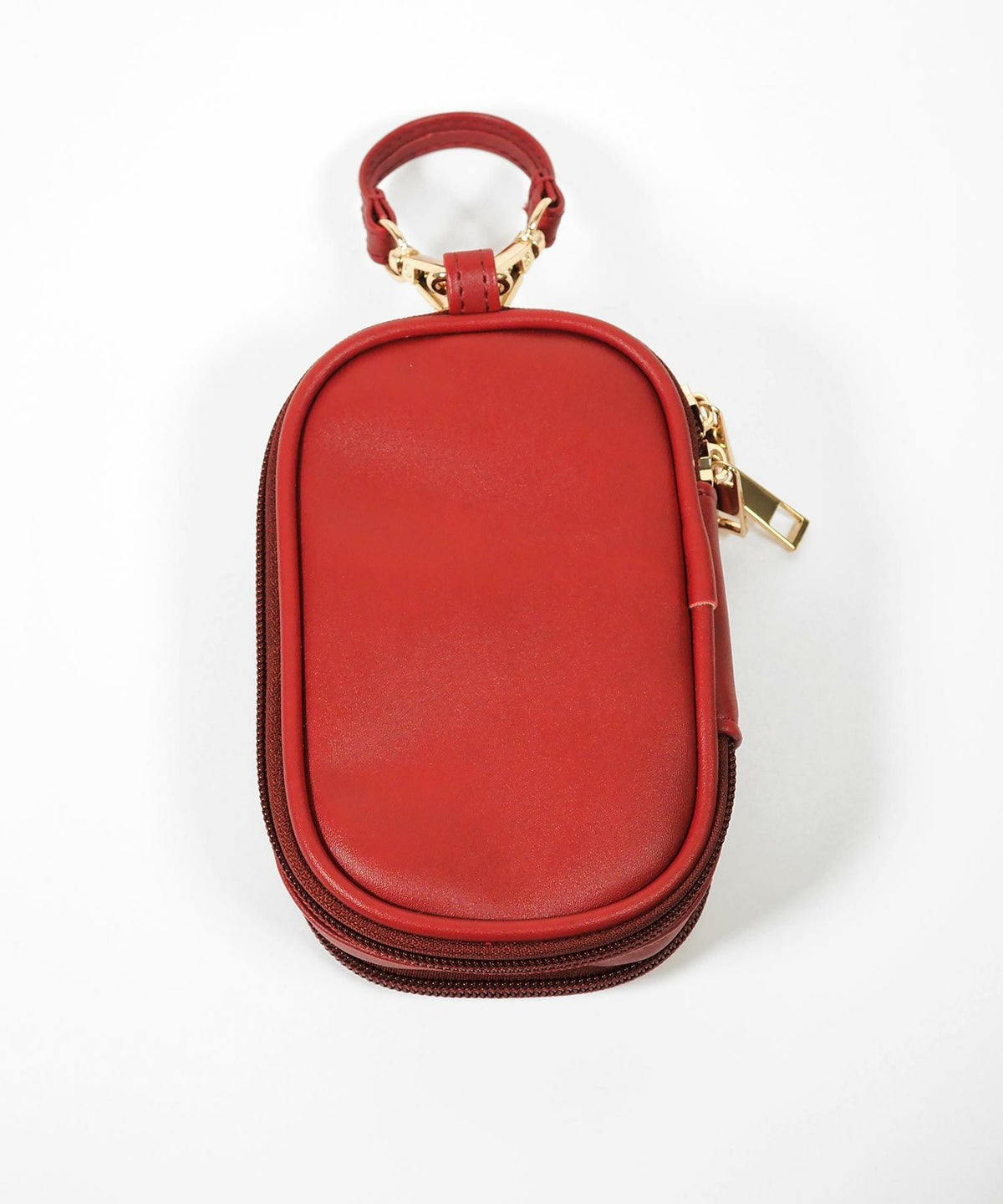 レザー風アクリルスタンドポーチ