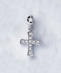 CRUZクロスペンダントトップ【Crescent Luna】