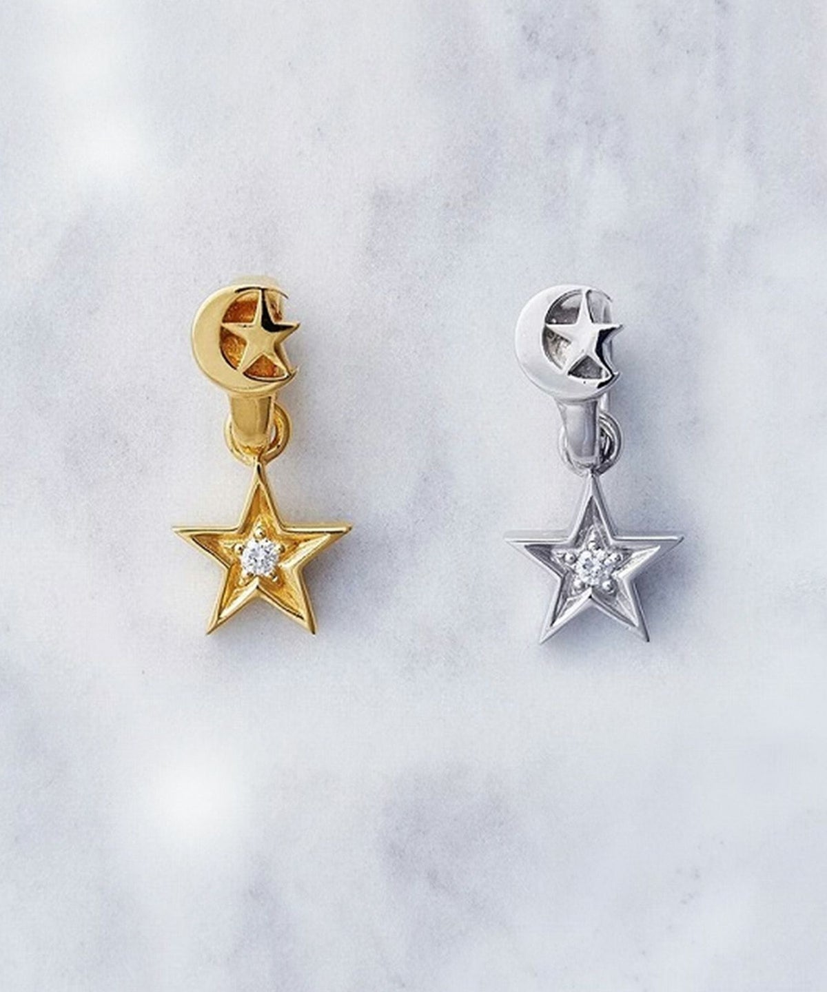 ESTRELLASスターペンダントトップ【Crescent Luna】