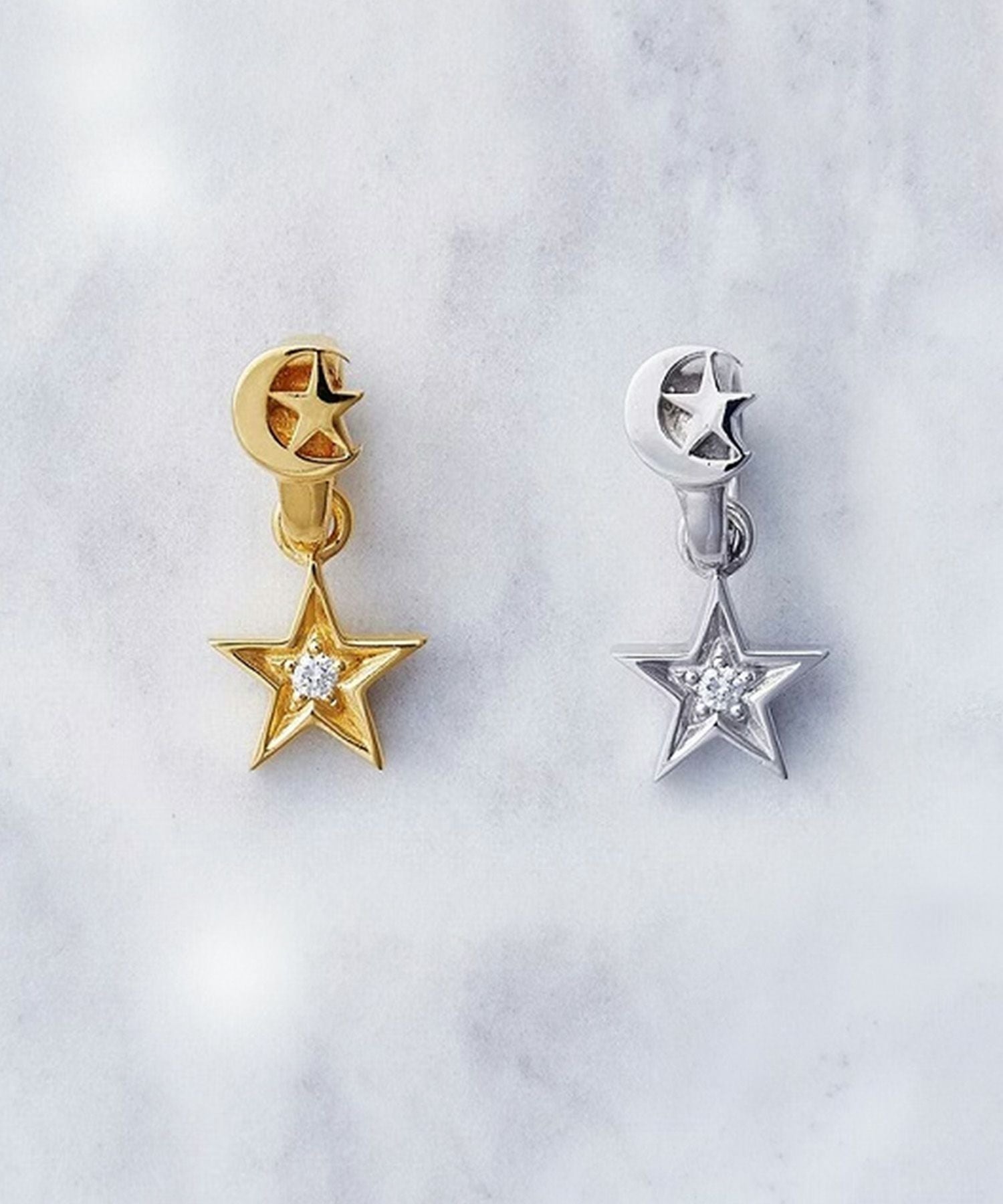 ESTRELLASスターペンダントトップ【Crescent Luna】