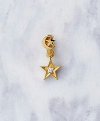 ESTRELLASスターペンダントトップ【Crescent Luna】
