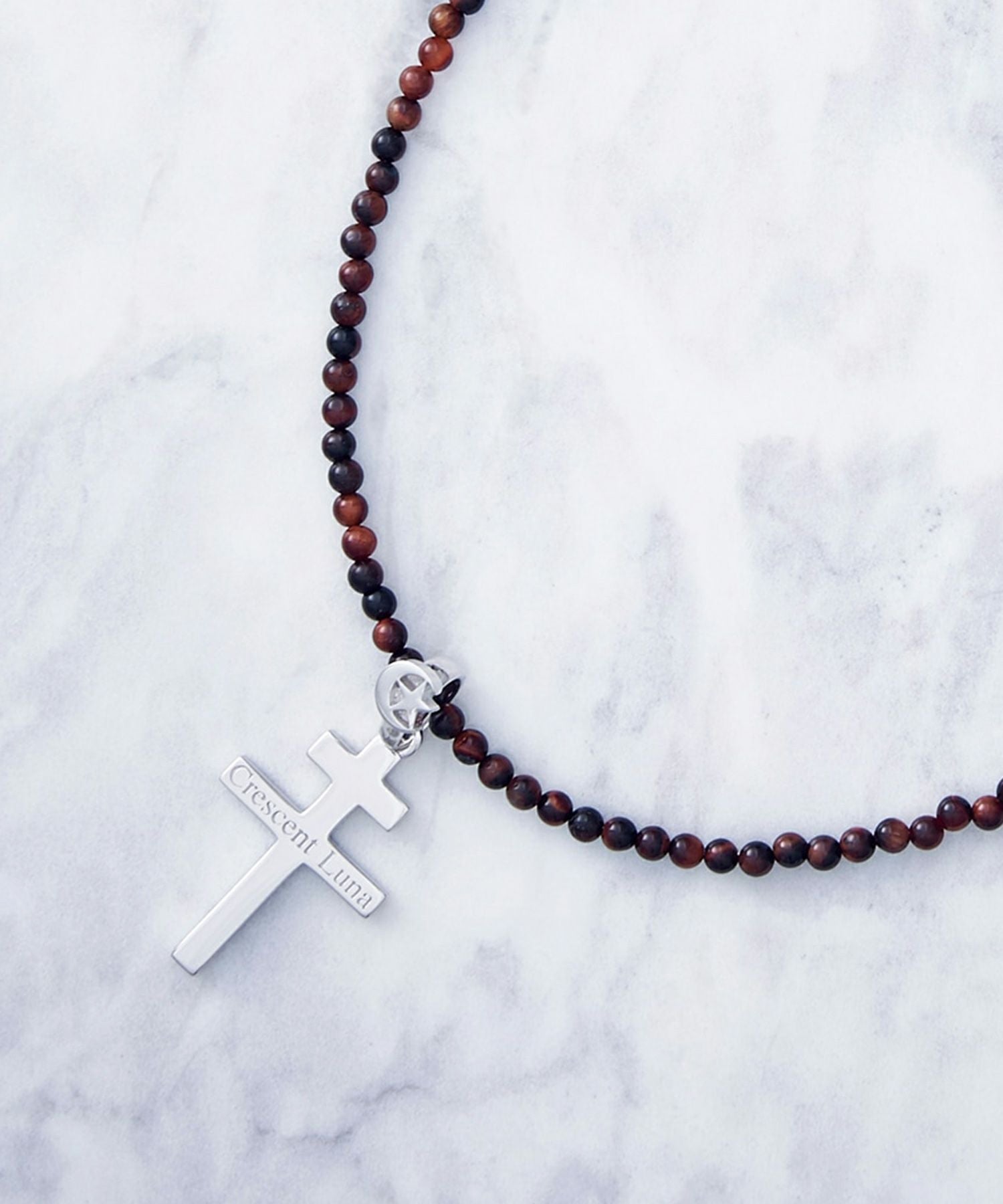 GRATITUDロレーヌクロスネックレス【Crescent Luna】