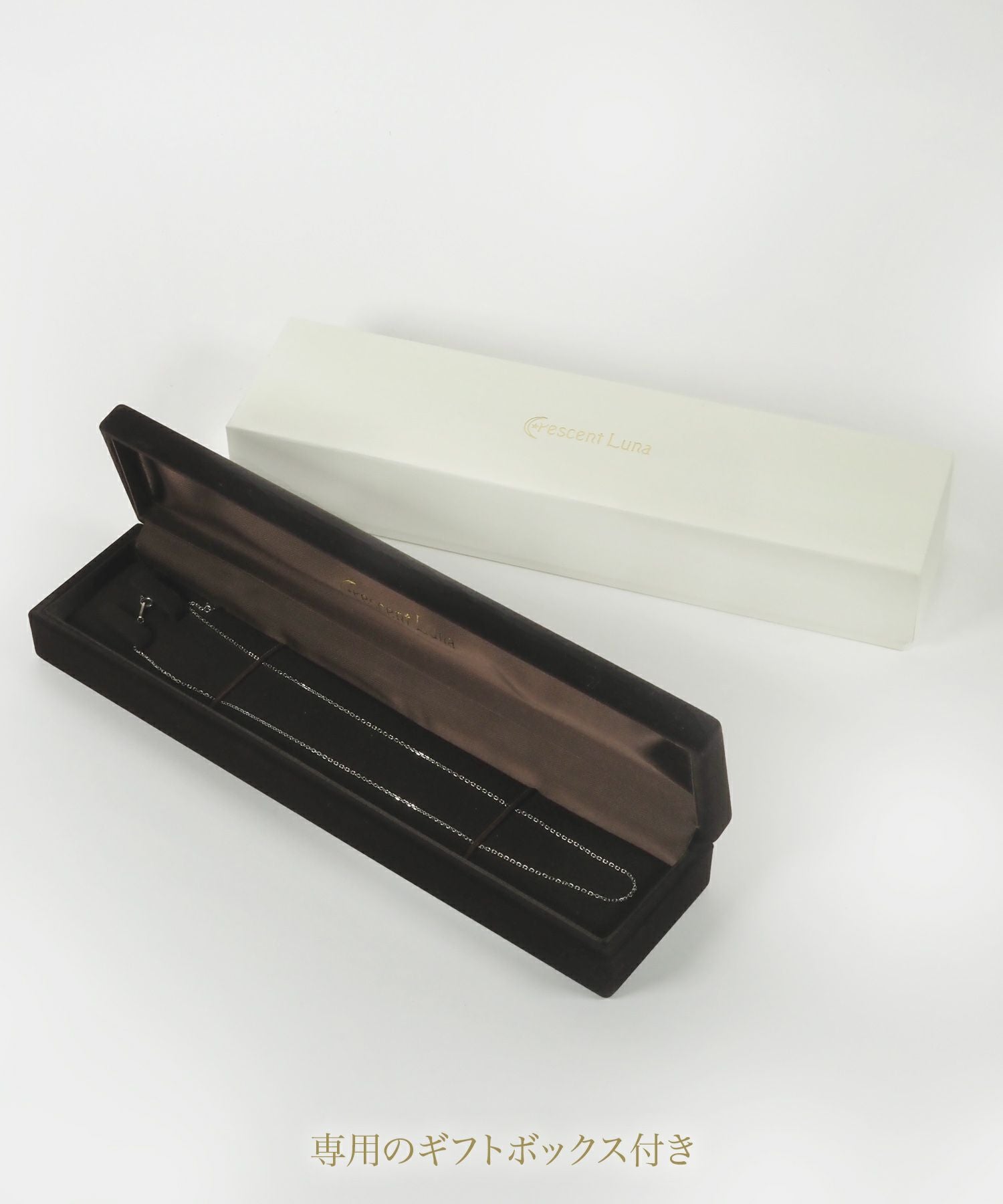 DELTAネックレス【Crescent Luna】