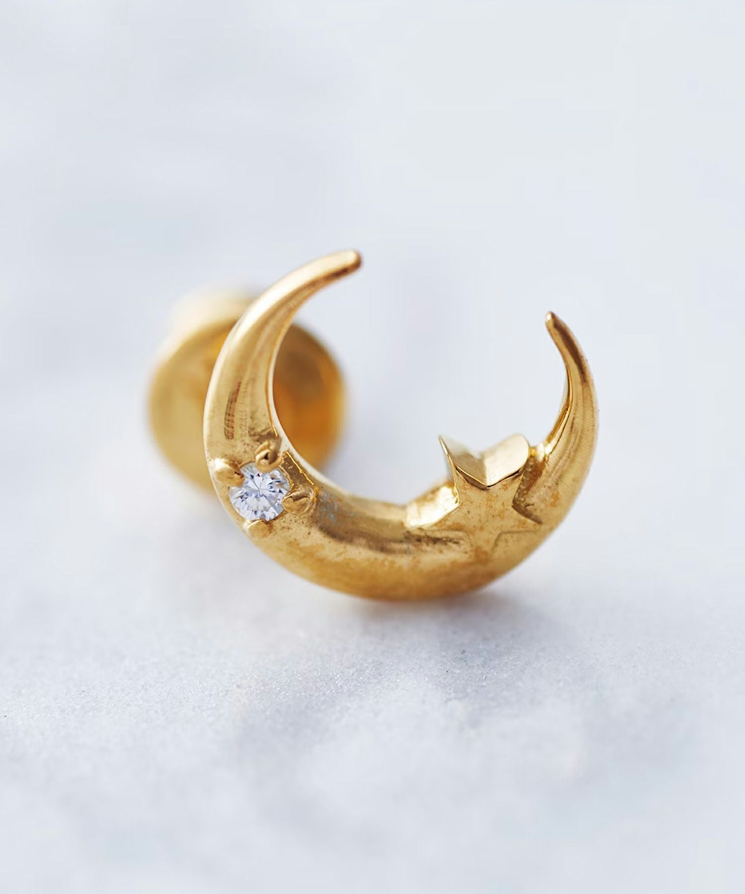 [SV925]BRUJAピアス【Crescent Luna】