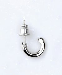 [SV925]DIAGONALピアス【Crescent Luna】