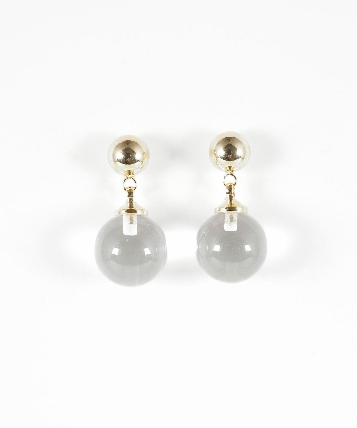 ストーンスウェイチタンポストピアス【MUK blossom stone】