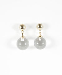 ストーンスウェイチタンポストピアス【MUK blossom stone】