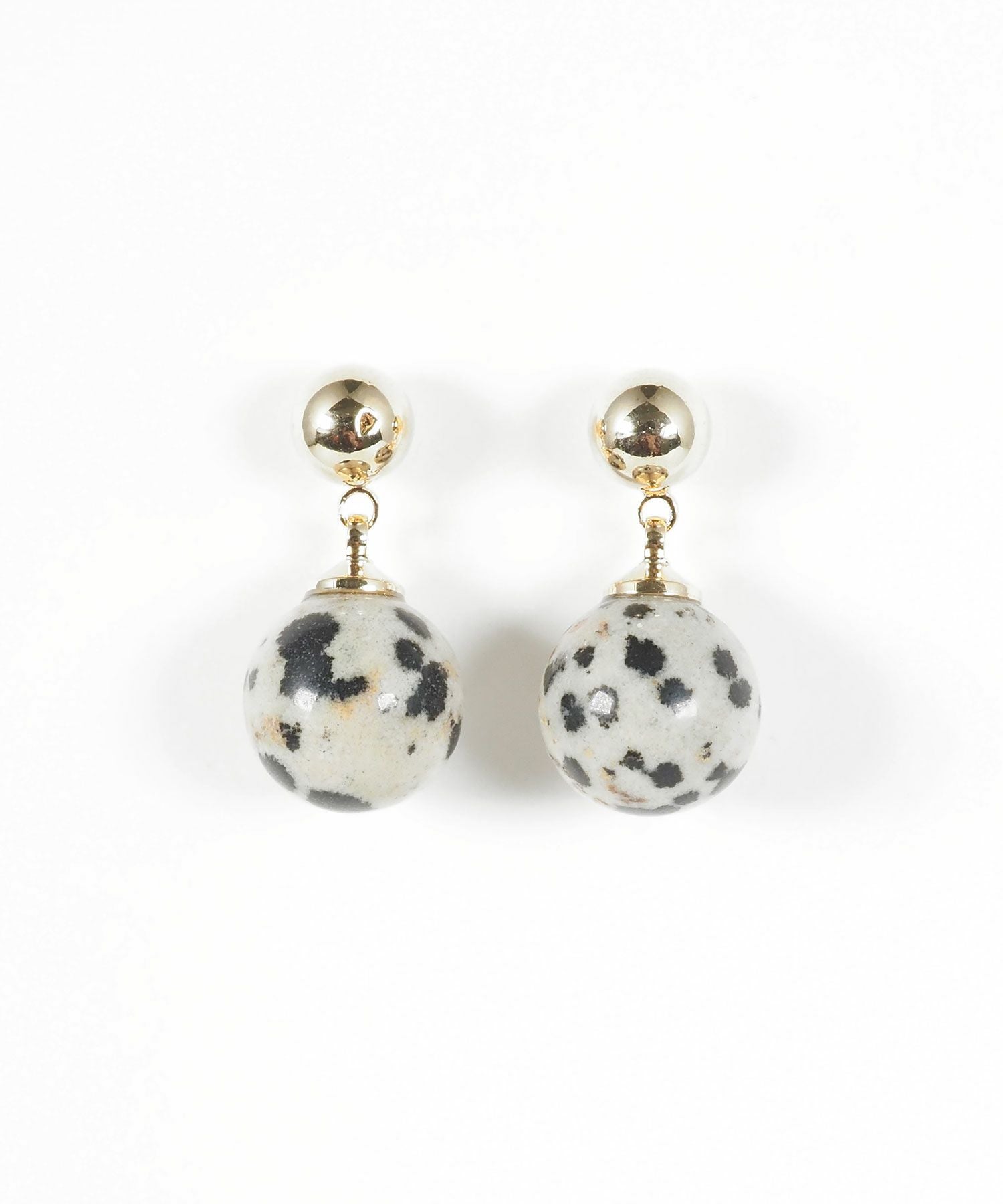 ストーンスウェイチタンポストピアス【MUK blossom stone】