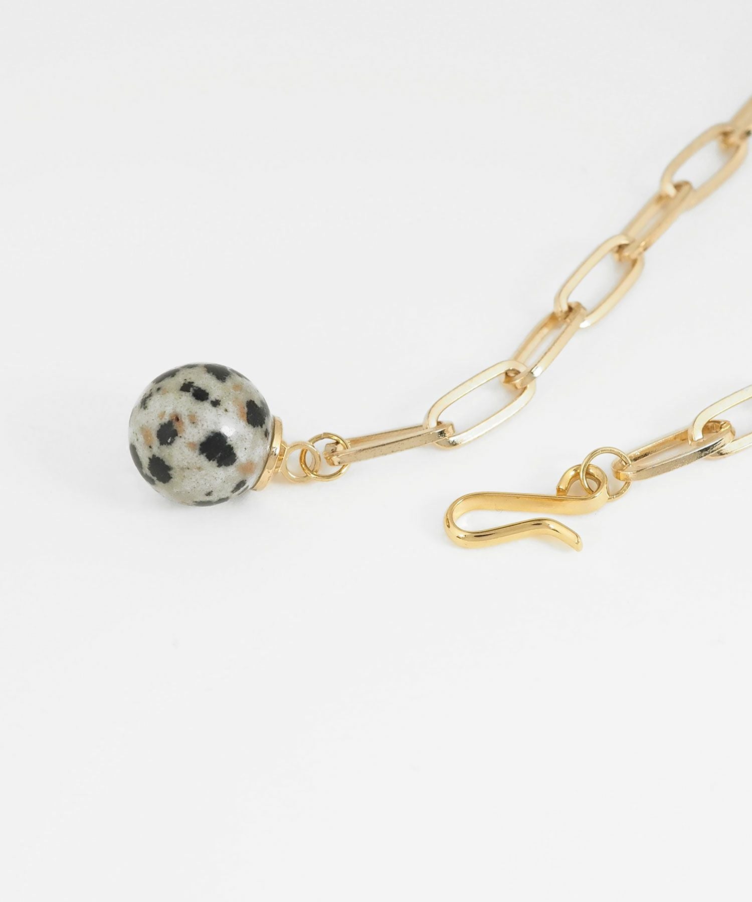 ストーンチェーンネックレス【MUK blossom stone】