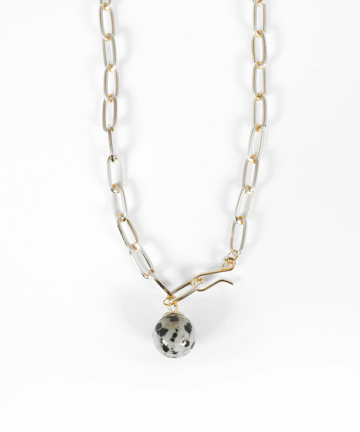 ストーンチェーンネックレス【MUK blossom stone】