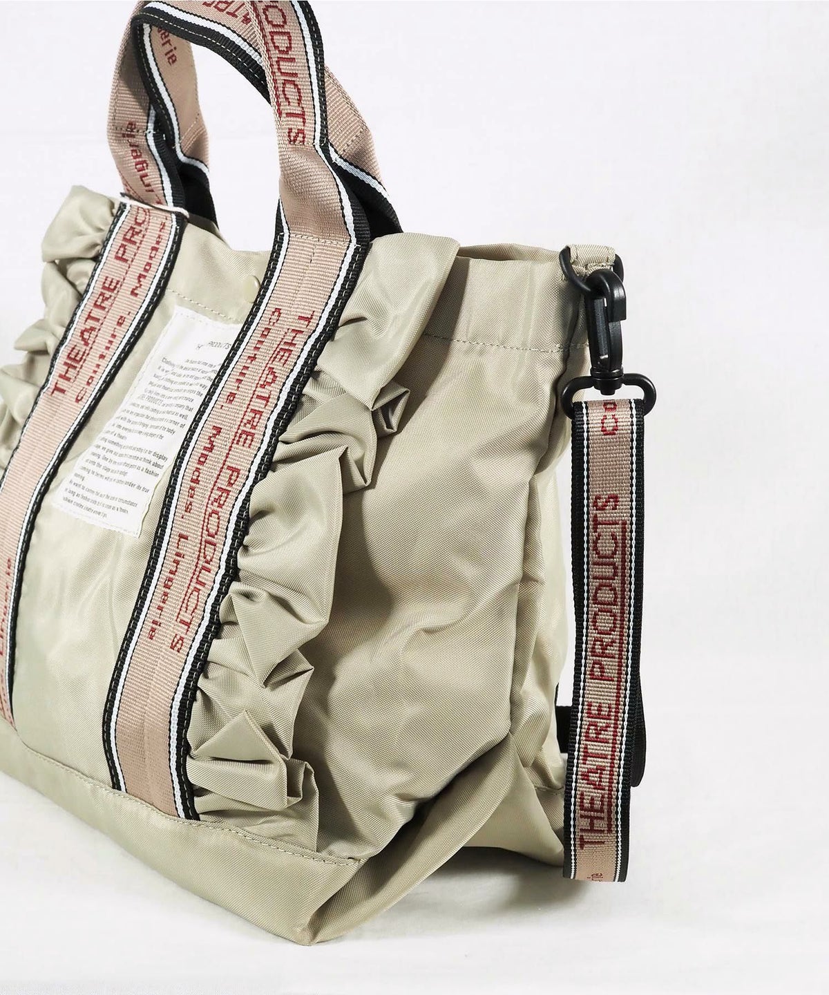 THEATRE PRODUCTS(シアタープロダクツ)フリル2wayトートL