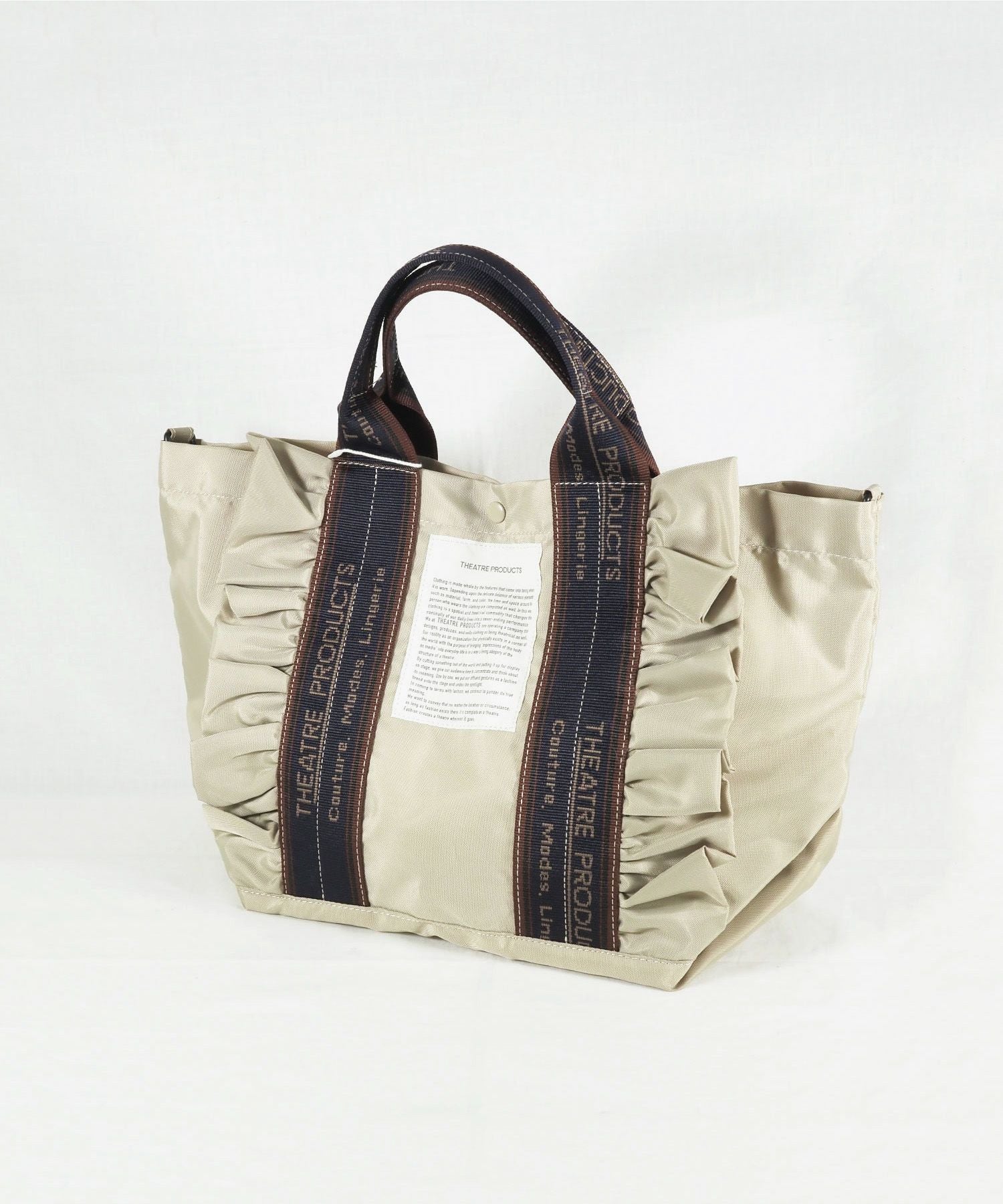 THEATRE PRODUCTS(シアタープロダクツ)フリル2wayトートL