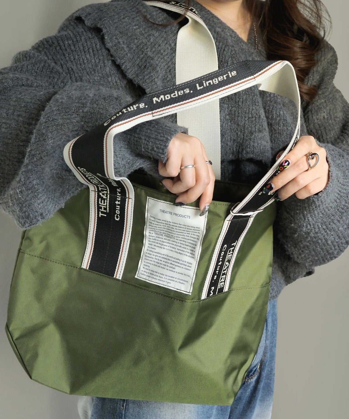 THEATRE PRODUCTS(シアタープロダクツ)ブラックタイプトート