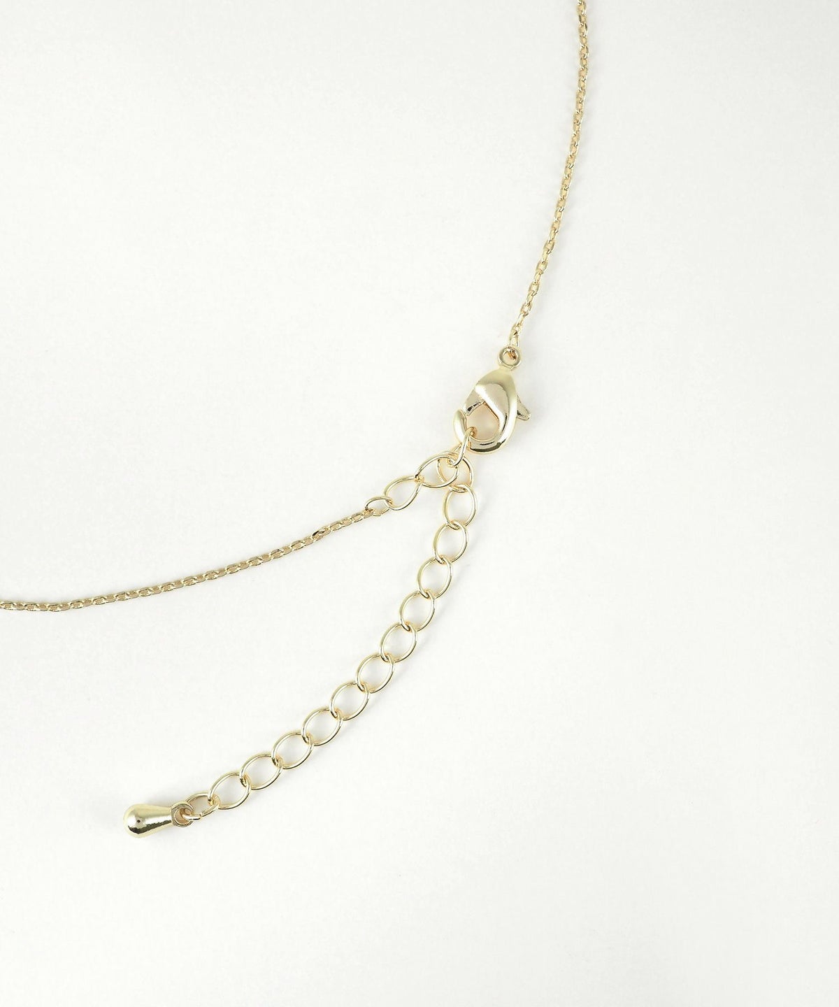 バタフライ＆フラワージルコニアガーデンネックレス