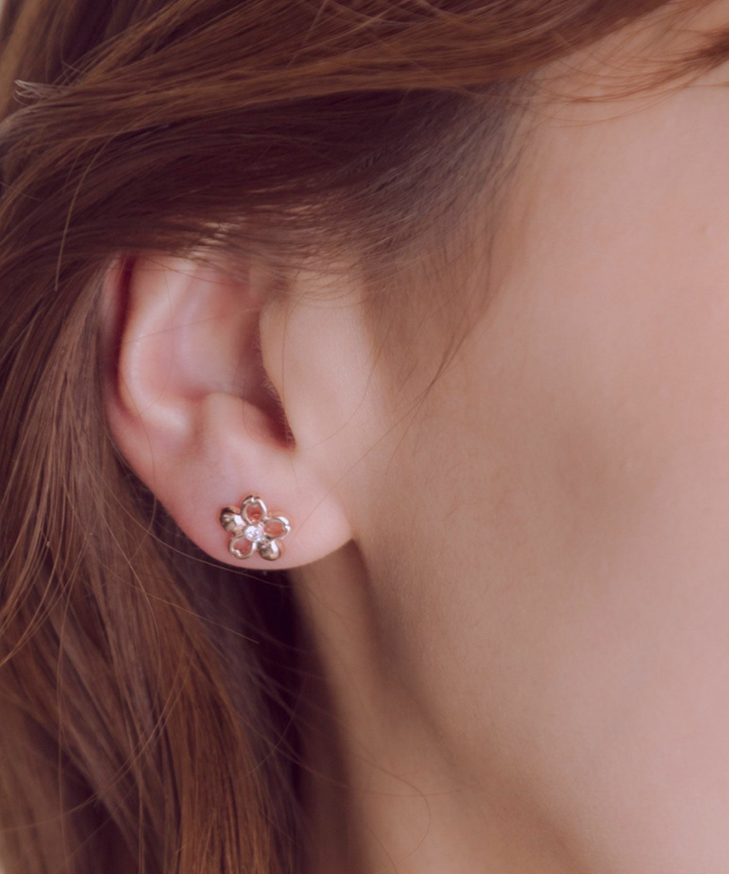 サクラメタルラインセットチタンポストピアス