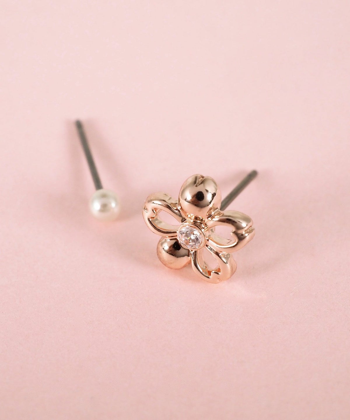 サクラメタルラインセットチタンポストピアス