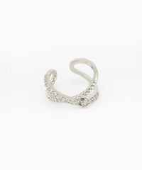 エタニティクロスストーンイヤーカフ