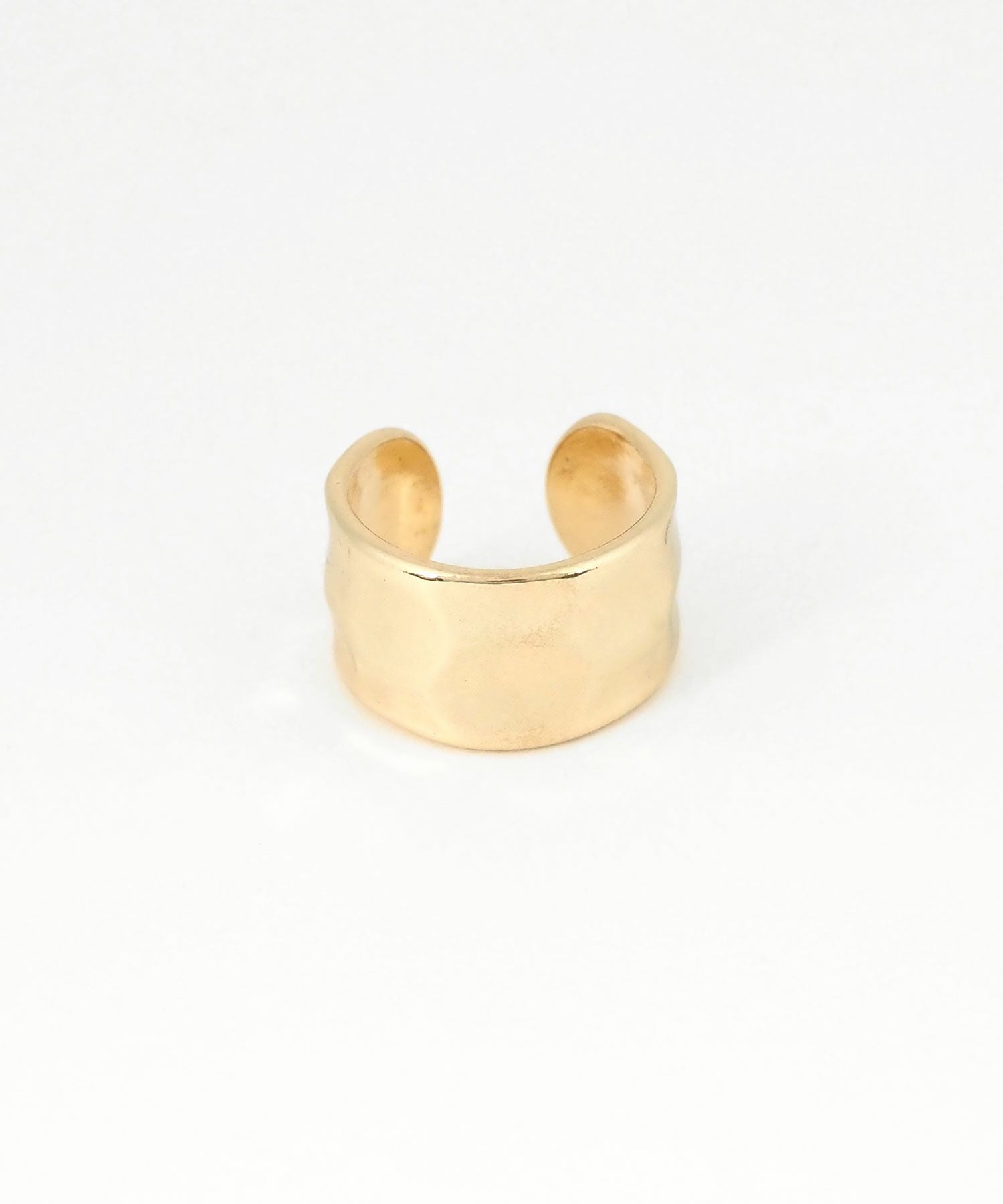 ワイドテクスチャーイヤーカフ