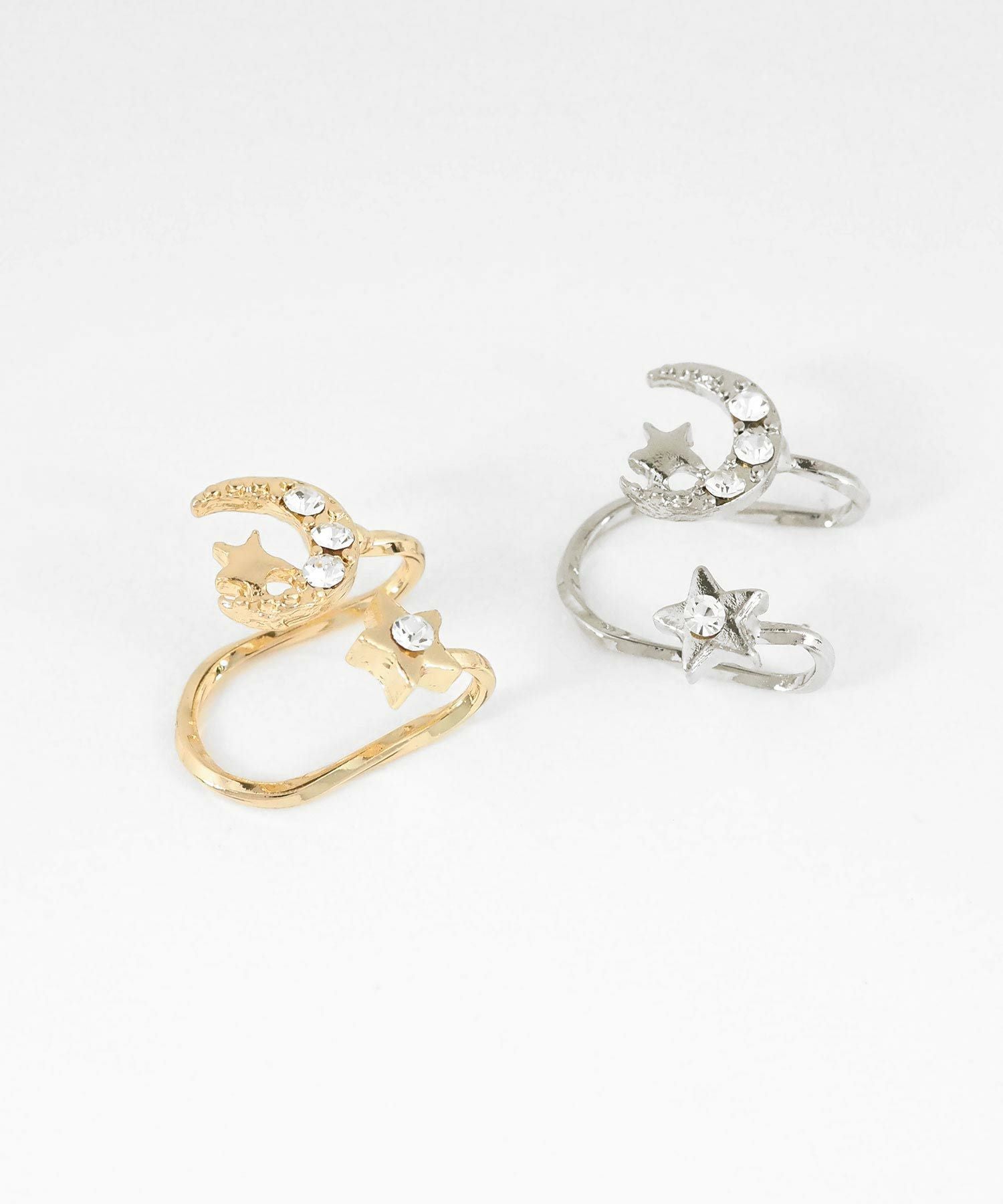 ムーンスターイヤーカフ