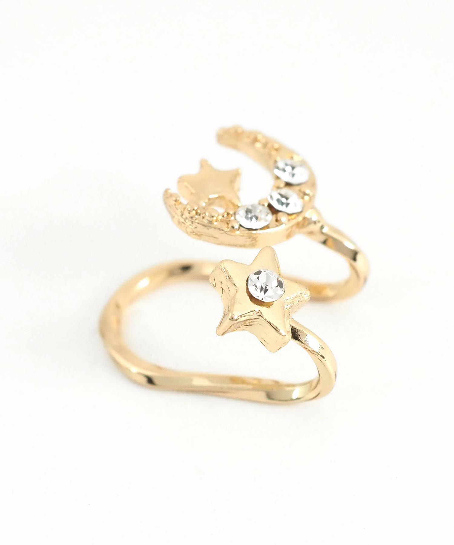 ムーンスターイヤーカフ