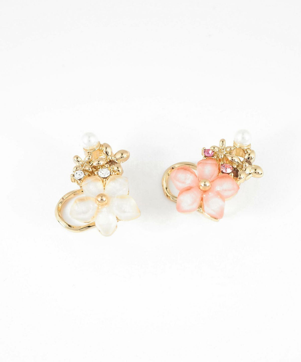 フラワーブーケイヤーカフ