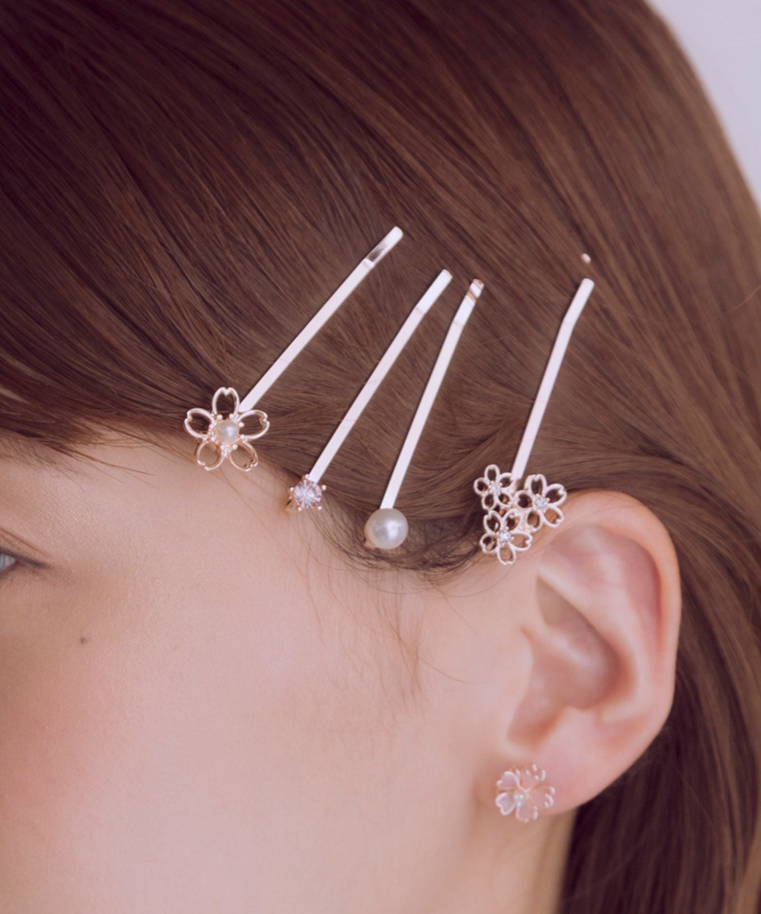 サクラセットヘアピン