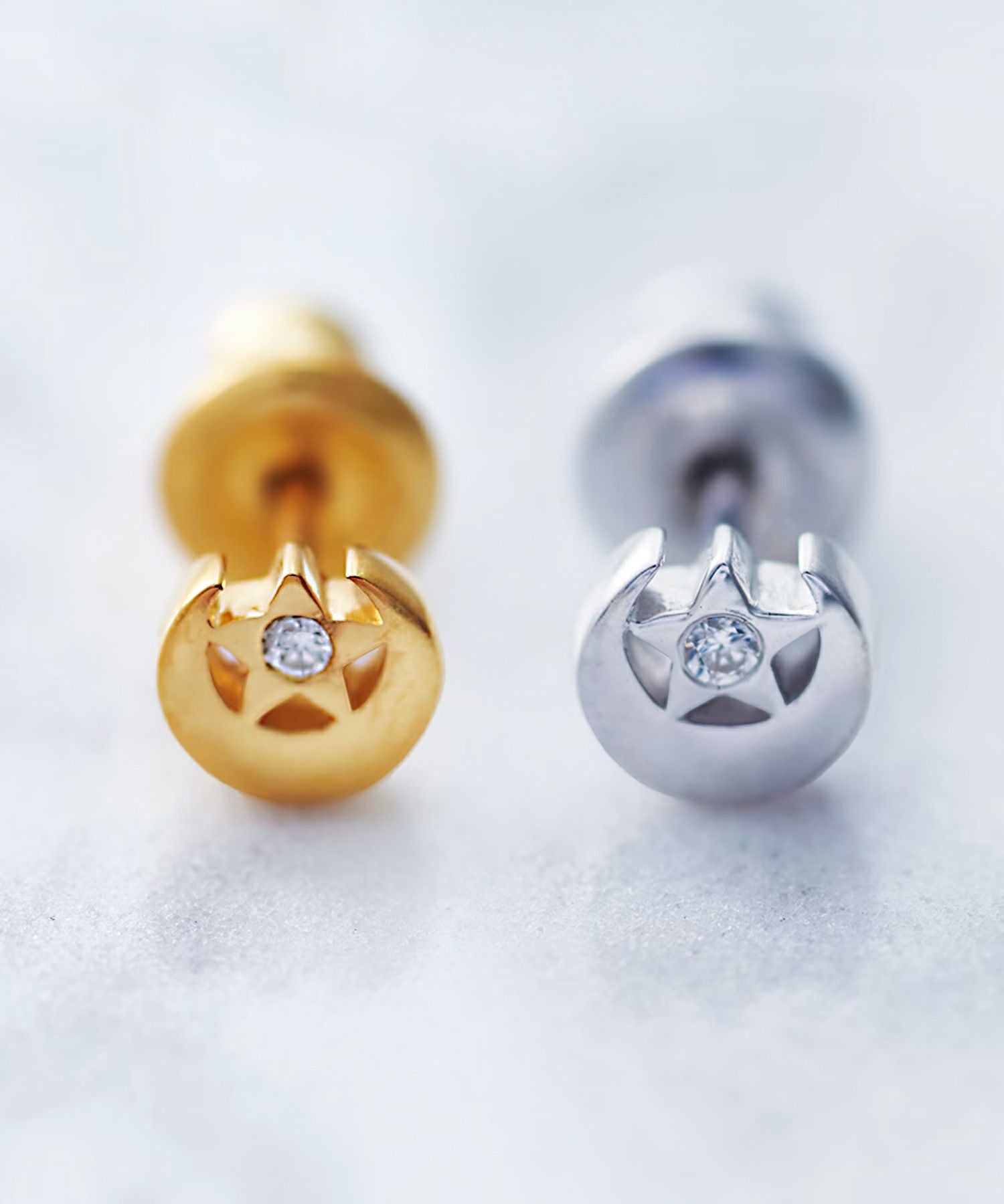 SV925]LUNA ESTRELLAピアス【Crescent Luna】 | 【公式】MUK ONLINE