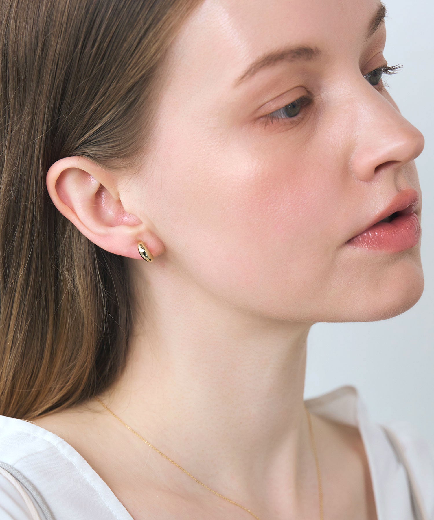 【web限定】ルミプランプフープ樹脂ノンホールイヤリング【Lumirise】