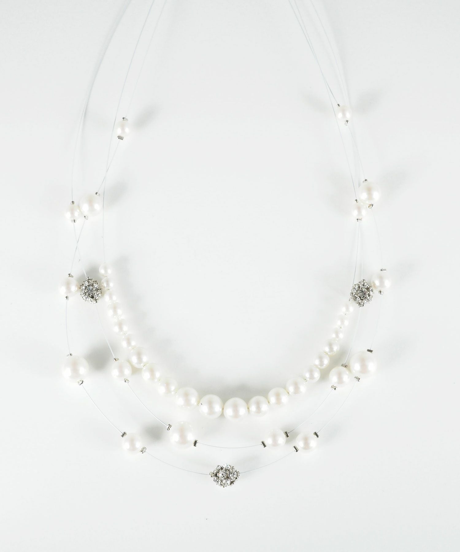 ワイヤーパールネックレス【MUK voyalibre】