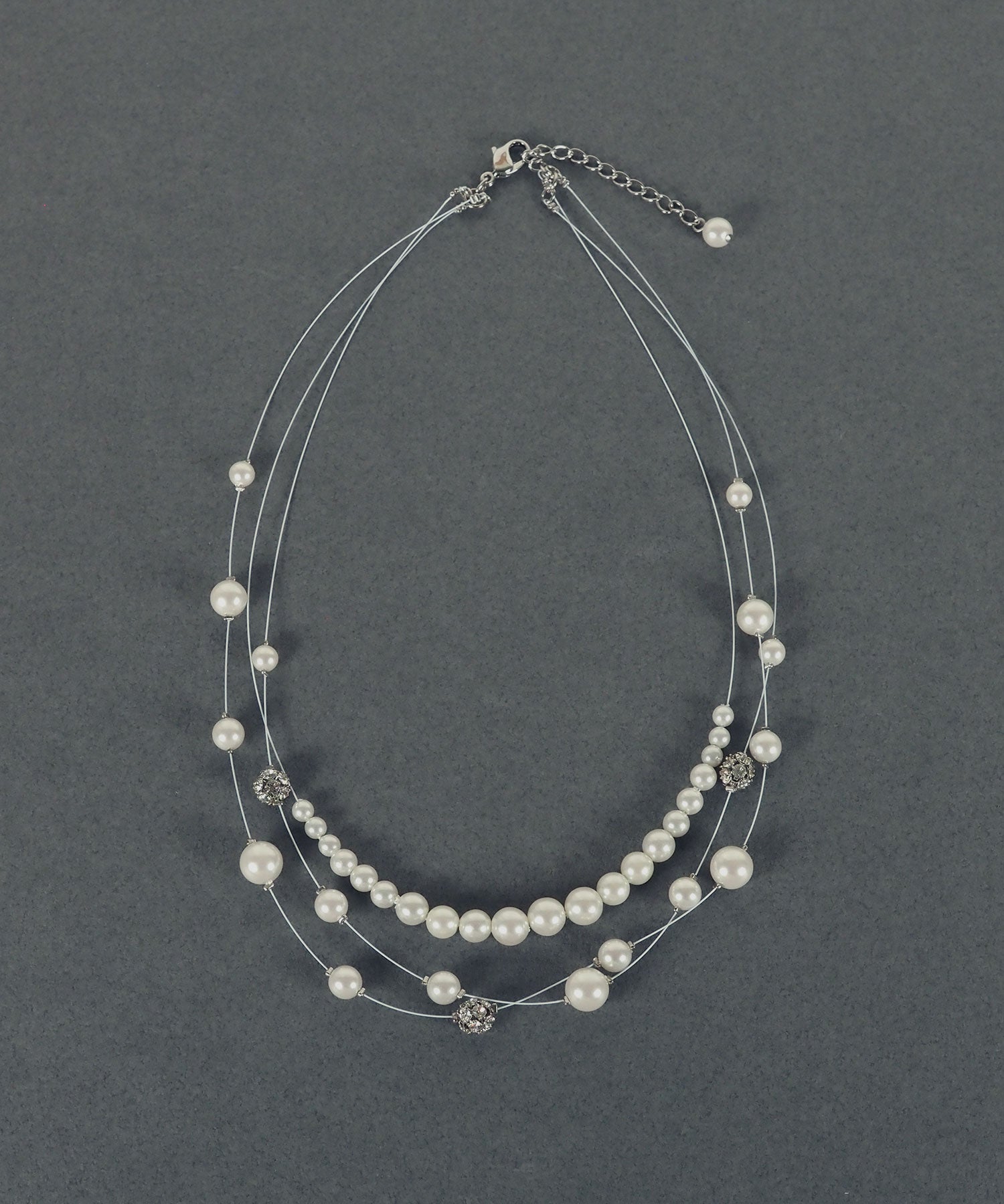 ワイヤーパールネックレス【MUK voyalibre】