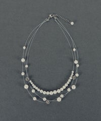 ワイヤーパールネックレス【MUK voyalibre】