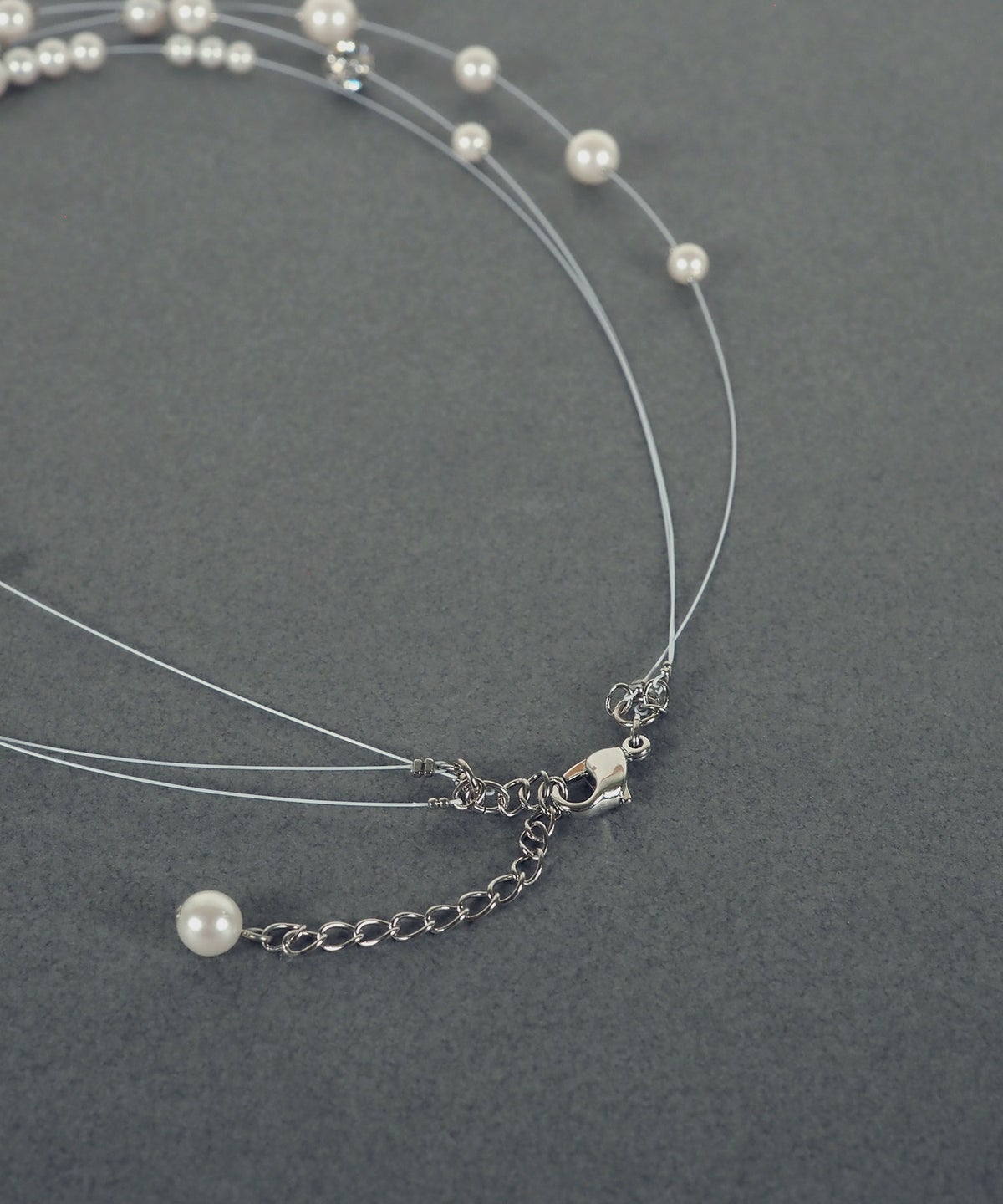 ワイヤーパールネックレス【MUK voyalibre】