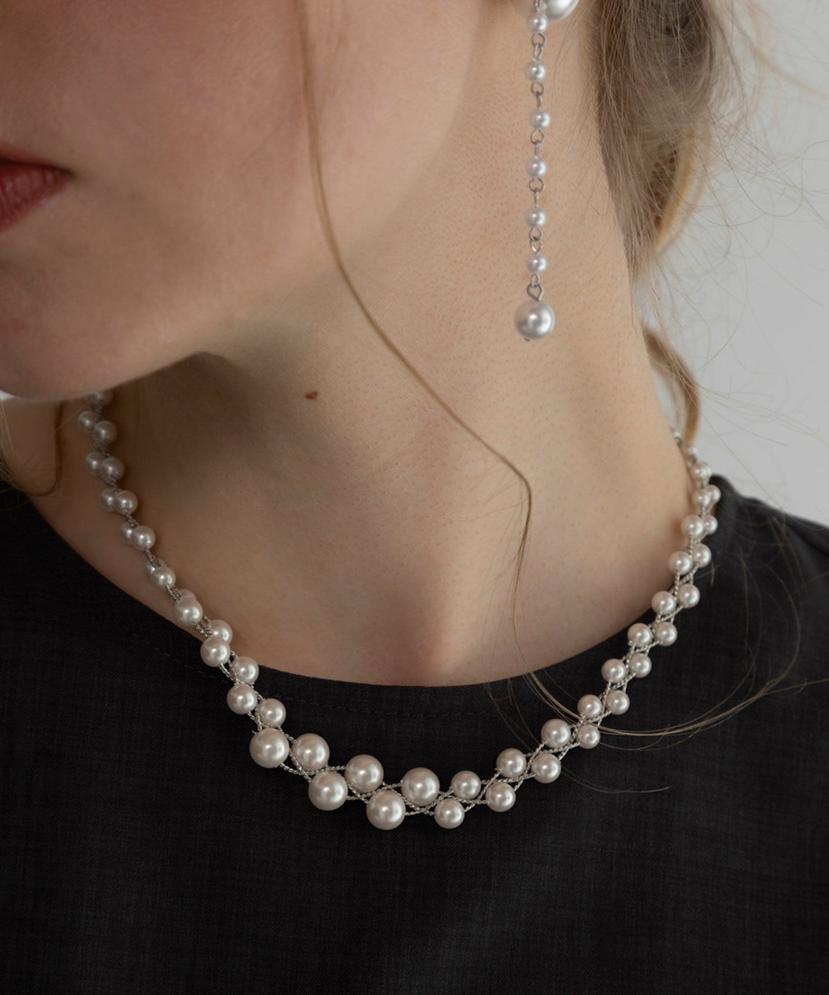 パールブレイドネックレス【MUK voyalibre】