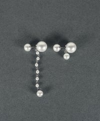 ステーションパールチタンポストピアス【MUK voyalibre】