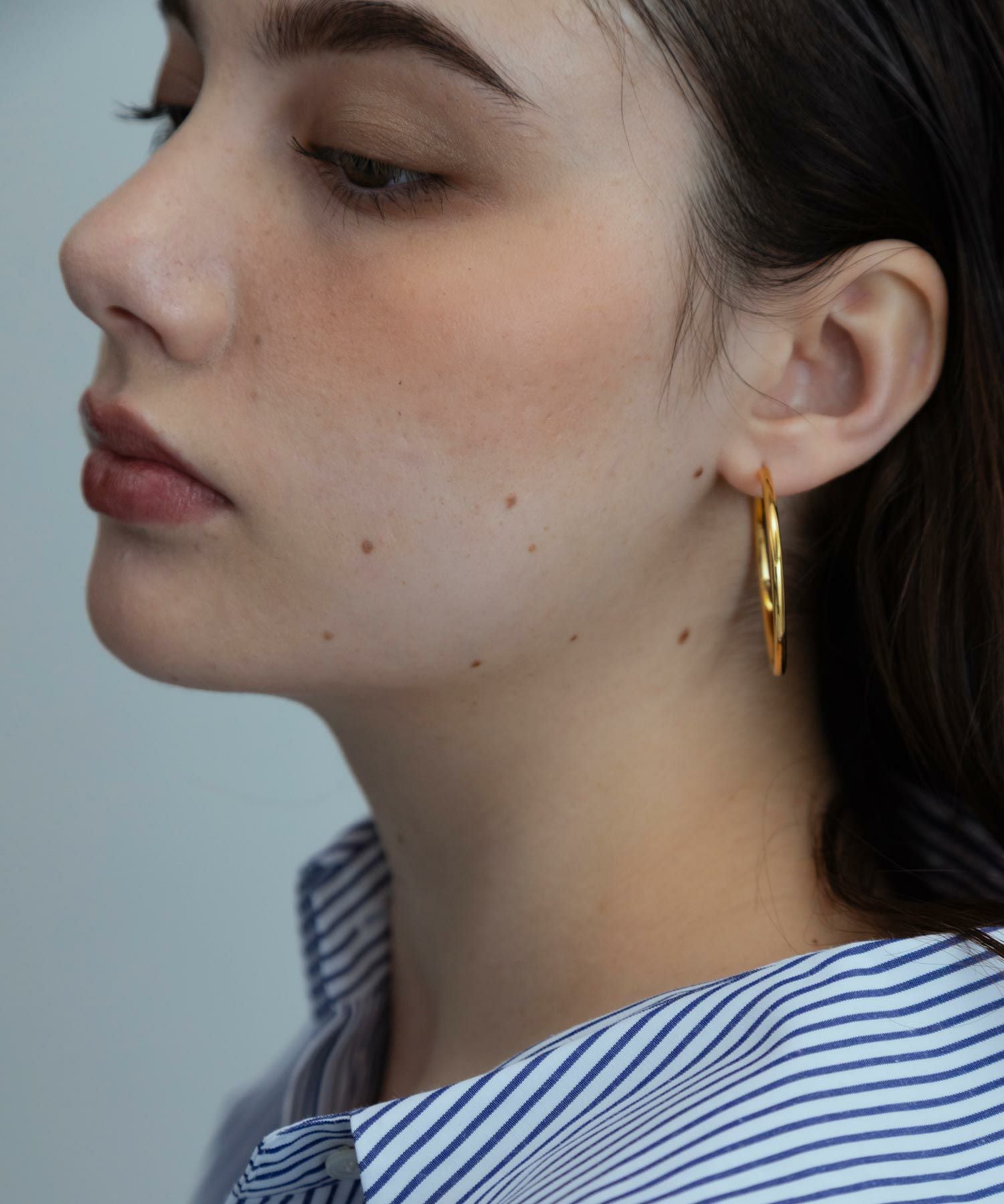 SleekフープチタンポストピアスM