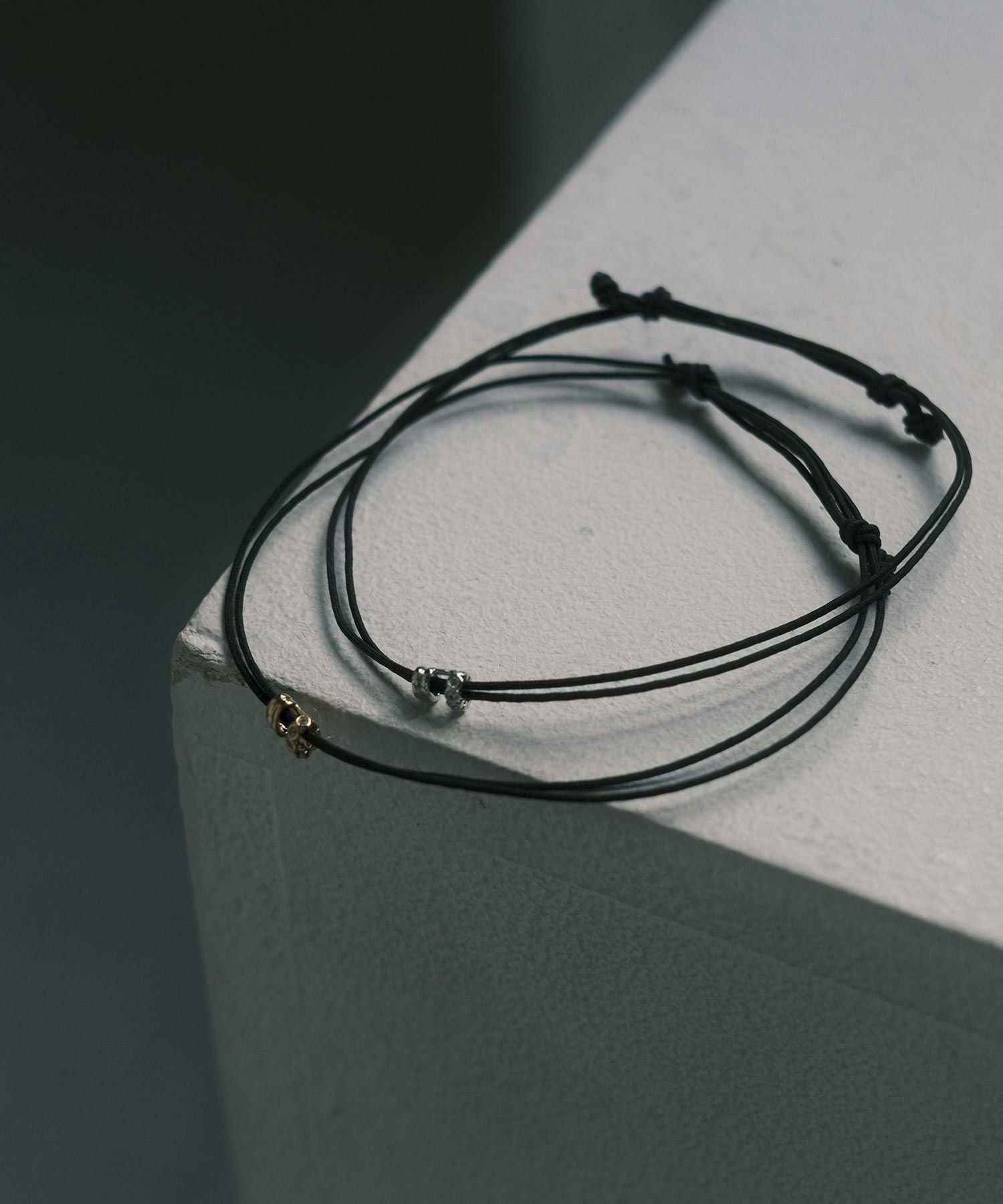 MAK & CO ステンレススチール ブレスレット 約20cm タイニーラインメタルコードブレスレット | 【公式】MUK ONLINE SHOP