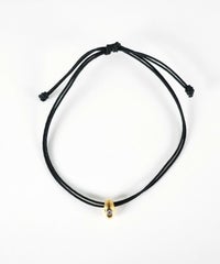 タイニードロップメタルコードブレスレット