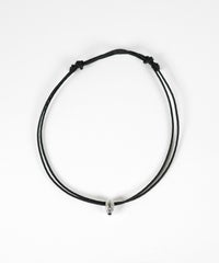 タイニードロップメタルコードブレスレット