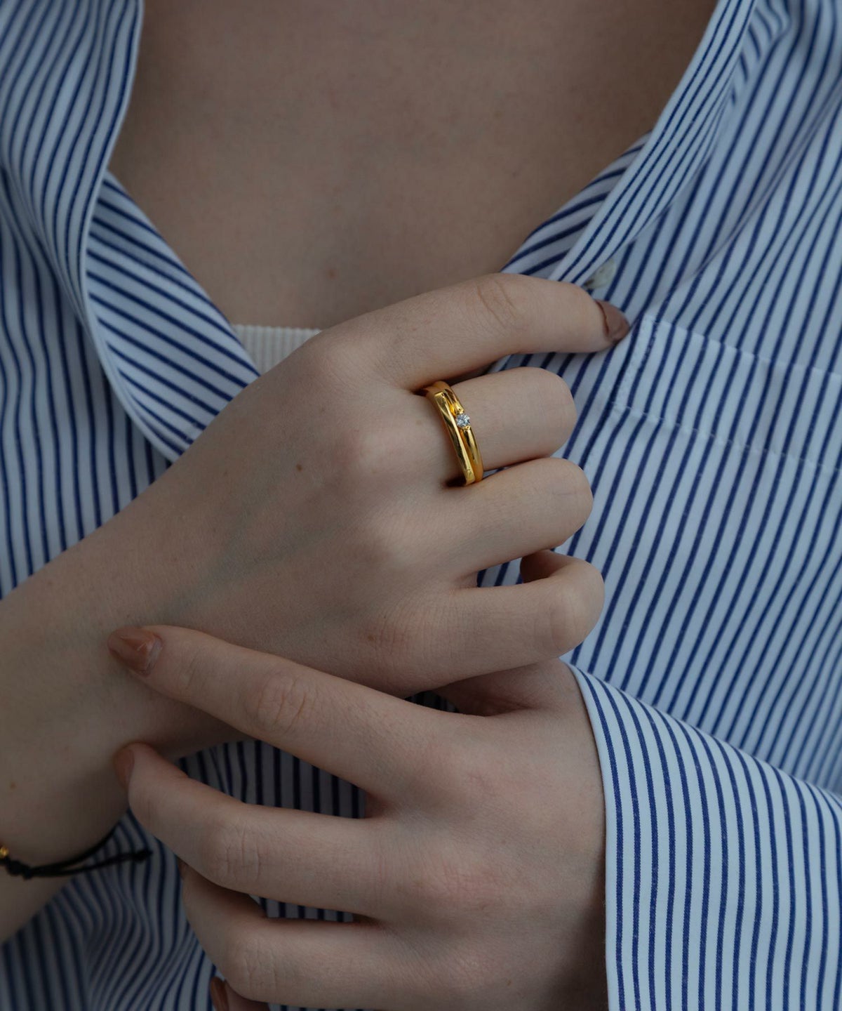 ピュアラウンドリング【over size ring collection】