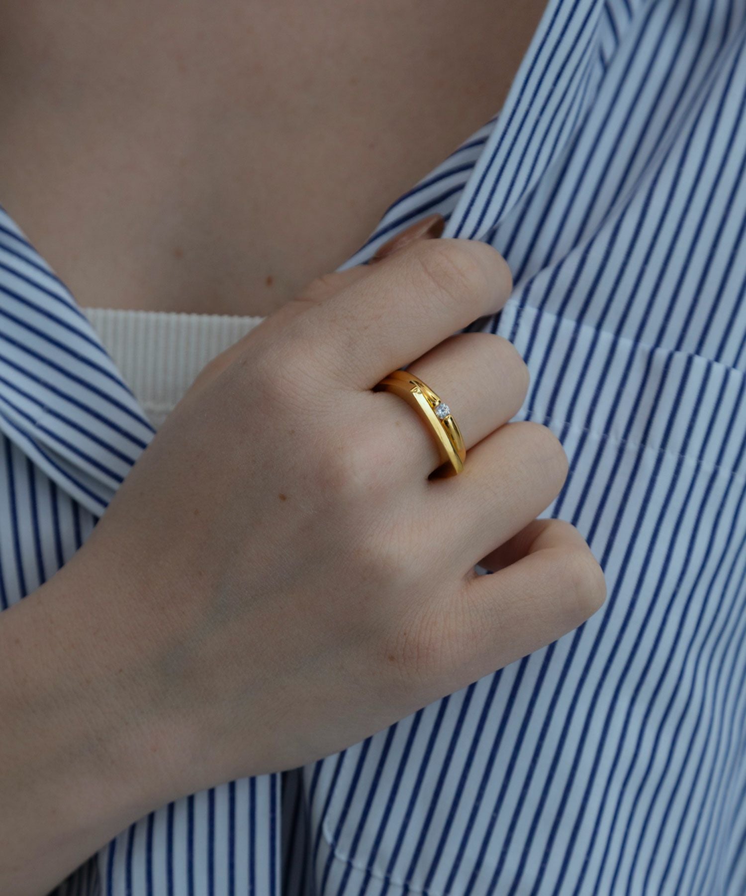 スクエアリング【over size ring collection】