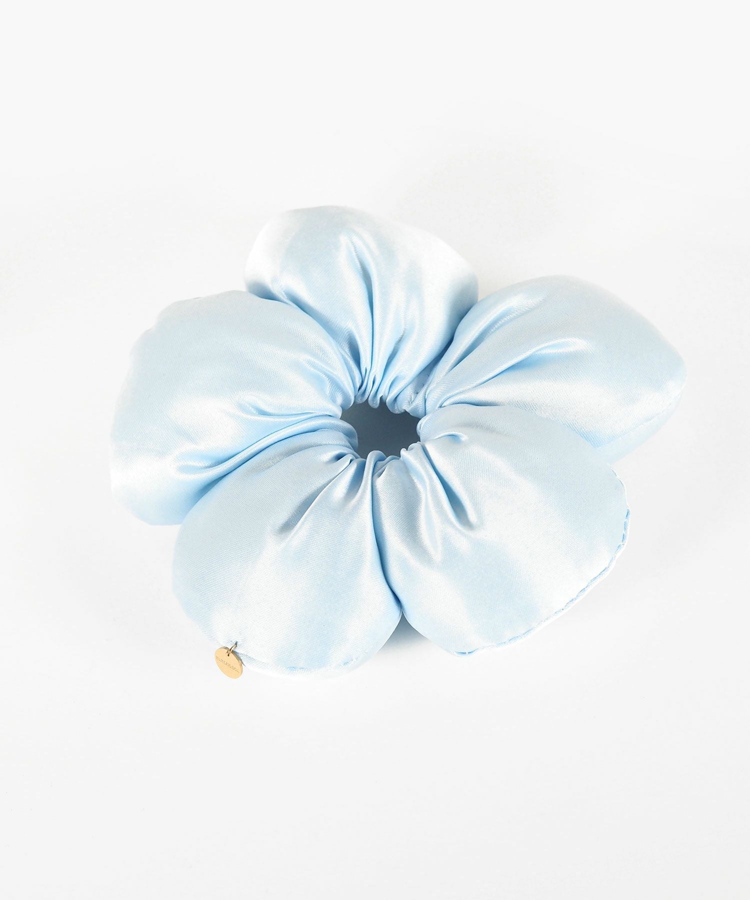 ぽってりお花シュシュ