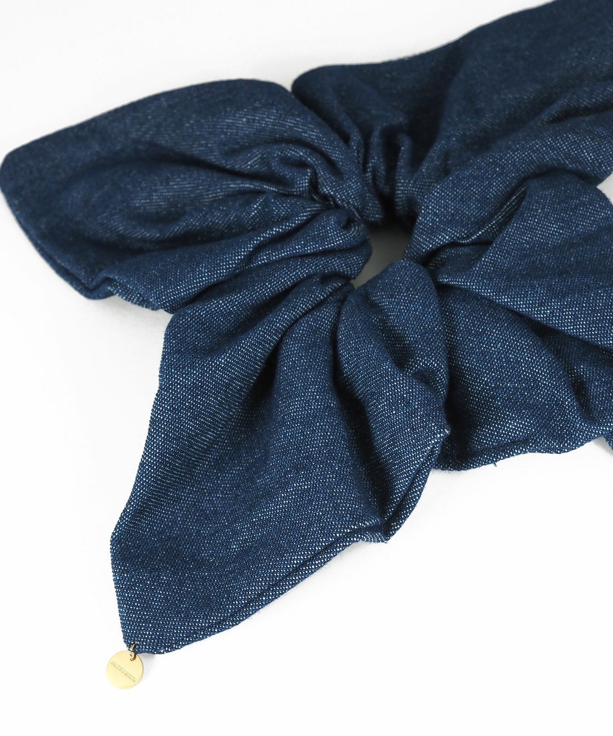 デニムスクエアシュシュ