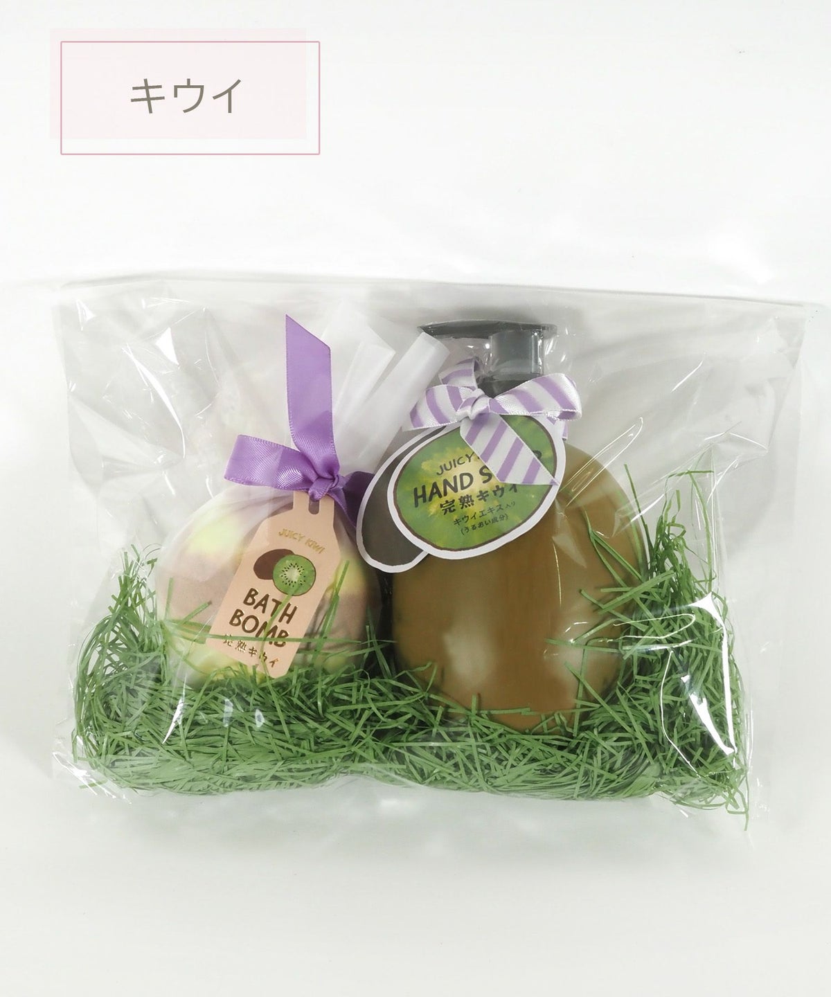 フルーツの森ハンドソープ＆マーブルバスボムギフトセット