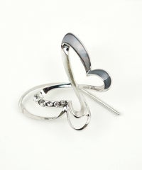 アシンメトリーバタフライポニーフック