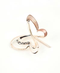 アシンメトリーバタフライポニーフック