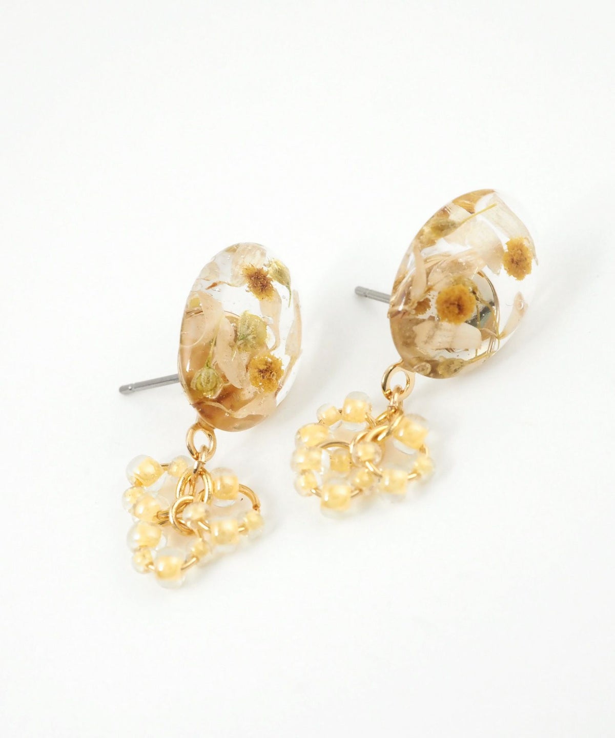 【web限定】ミモザリウムステンレスポストピアス